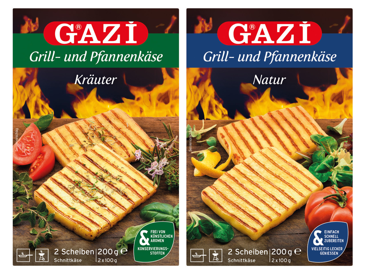 GAZI Grill- und Pfannenkäse