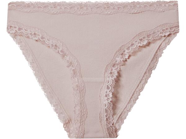 Ladies' briefs with lace, 5 pieces