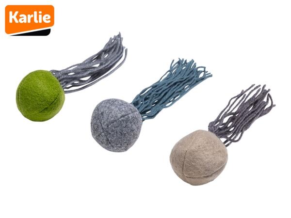 Karlie Felt Cat Toy With Catnip - Ball
