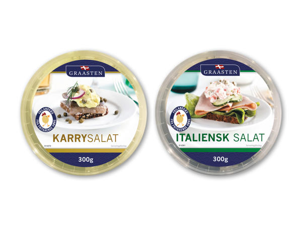 Graasten italiensk salat eller karrysalat