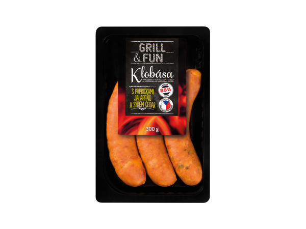 GRILOVACÍ KLOBÁSA