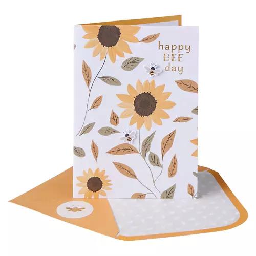 5" x 7" Greeting Card - Bee Day
