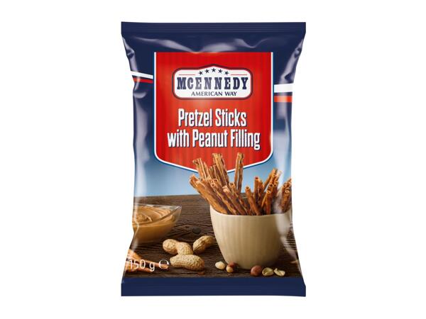 MCENNEDY Pretzel Sticks with Peanut Filling