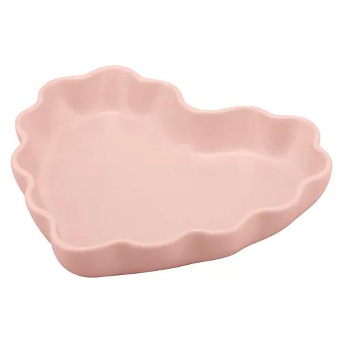 Valentine's Day Scalloped Ceramic Bakeware - Pie Dish, Pink