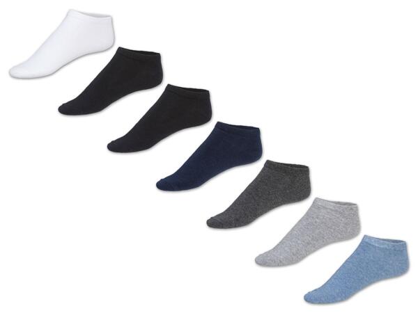 Damen/​Herren Sneakersocken, 7 Paar