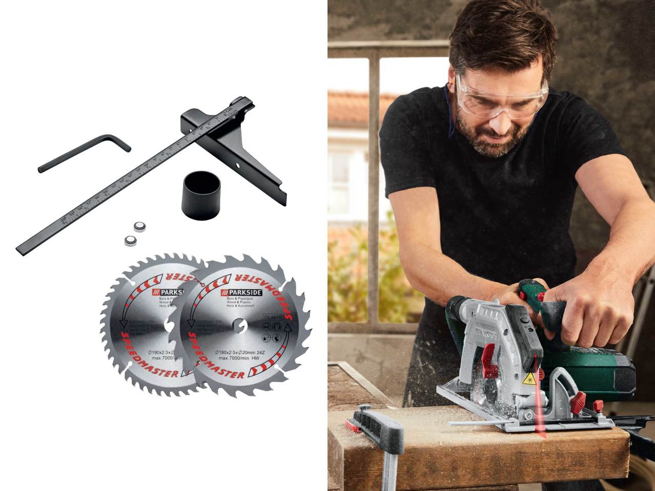 PARKSIDE 1350W Circular Saw