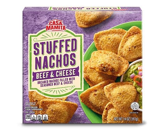Casa Mamita Queso or Beef Stuffed Nachos