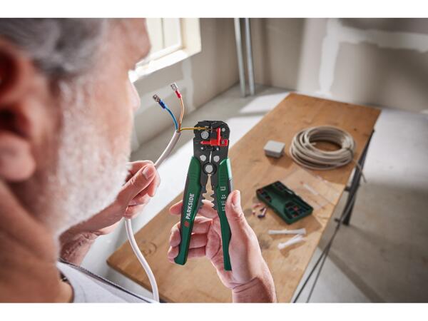 Automatic Wire Stripper & Crimping Pliers Set