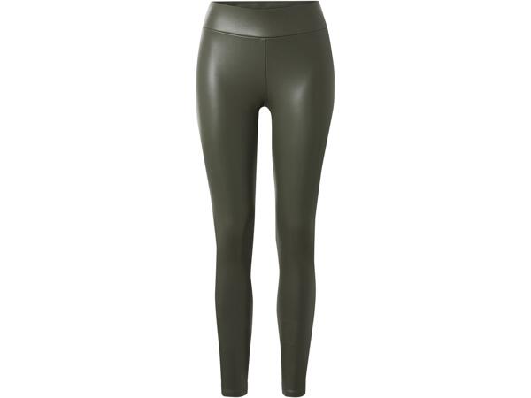 Ladies' Leather Effect Leggings