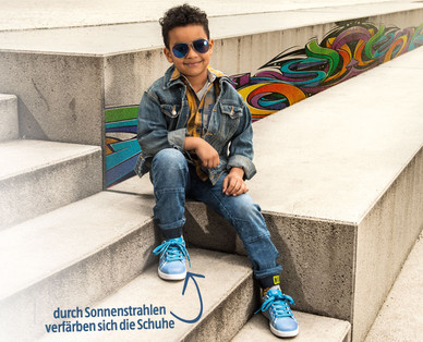 KIDZ ALIVE Kinder-UV-Licht Sneakers