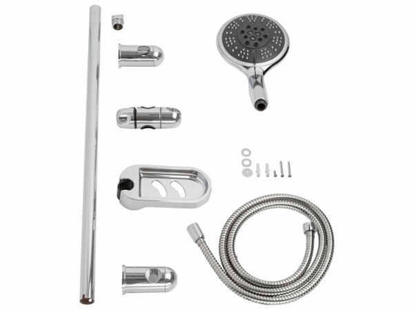 Multifunction Shower Head With Shower Rail