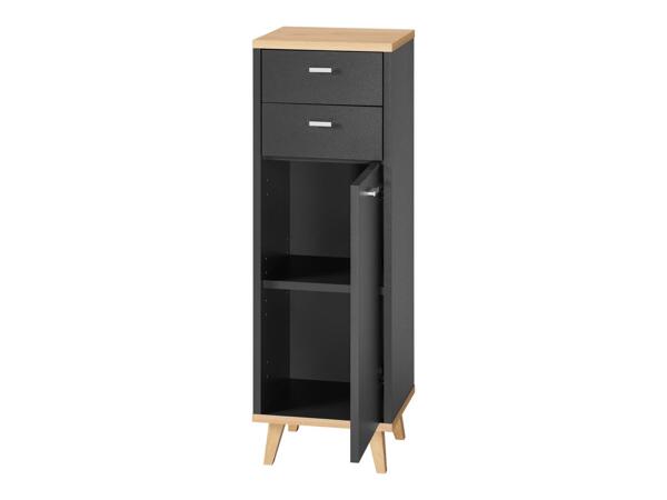 Bathroom Cabinet with 1 door and 2 drawers