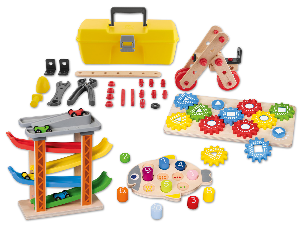 PLAYTIVE JUNIOR(R) Holzspielset