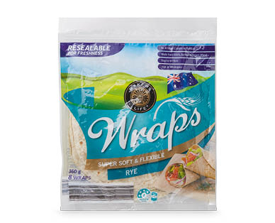 Flavoured Wraps 8pk
