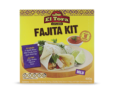FAJITA KIT 600G