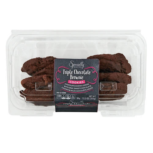 Triple Chocolate Brownie Cookies, 13.5 oz