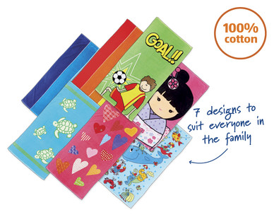 Printed Beach Towel