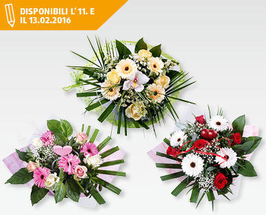Mazzo di fiori di qualità per San Valentino