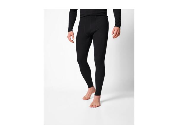 Esmara Men's Black Thermal Long Johns