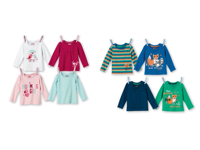 Lupilu Baby Girls' or Boys' Long-Sleeved Tops