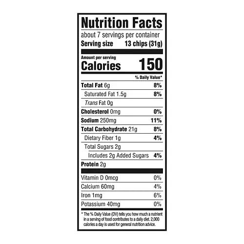 Toasted Cheddar Chips, 8.1 oz