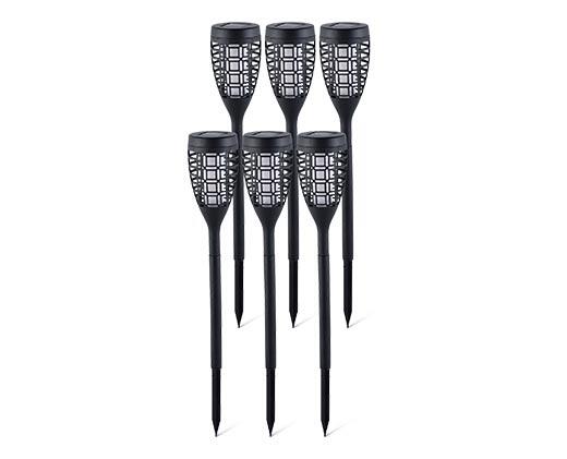CASALUX 6-Pack Solar Flame Effect Stakes