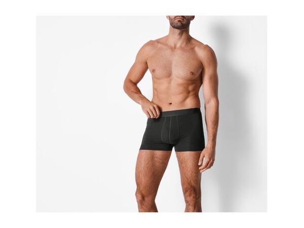 Livergy Men's Black Boxers - 3 Pack