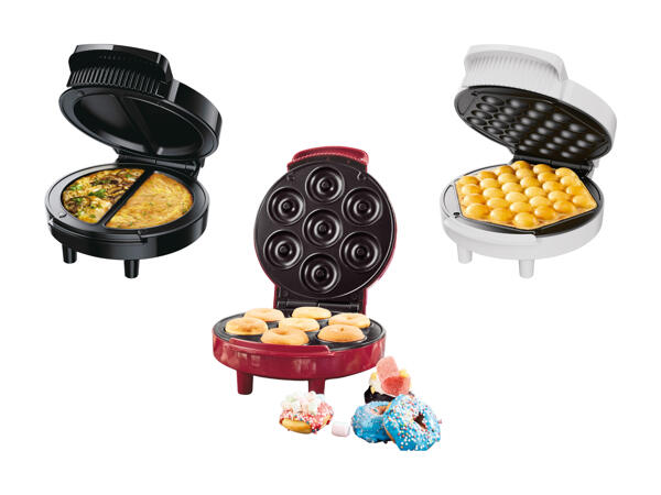 Gaufrier pour gaufres à bulles/cuiseur pour beignets et omelettes