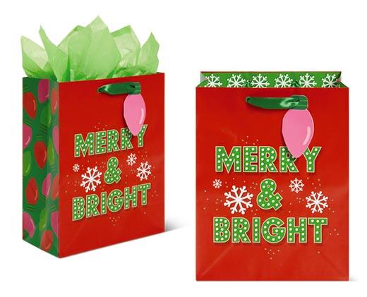 Merry Moments 
 10-Pack Holiday Gift Bag Set