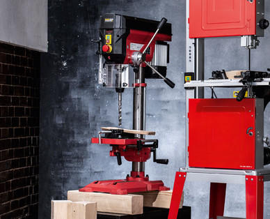 WORKZONE TITANIUM + Säulenbohrmaschine