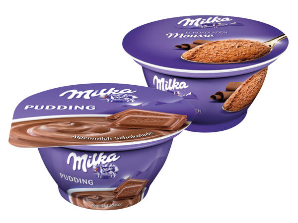 Milka Mousse oder Pudding