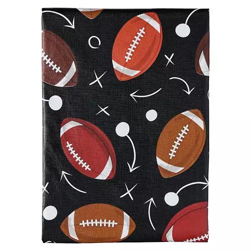 52" X 70" Vinyl Tablecloth, Black