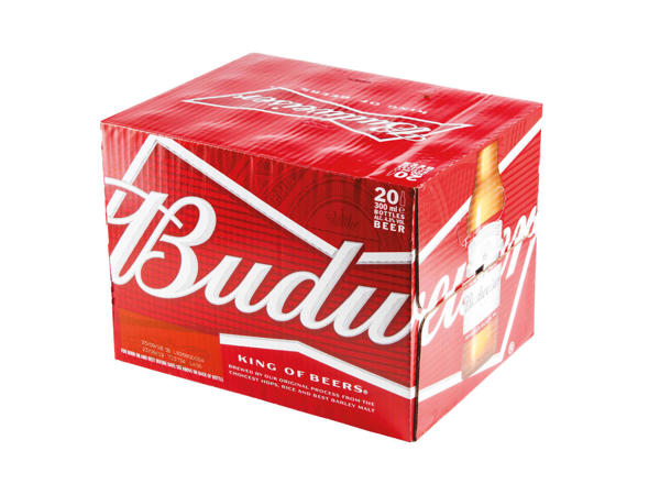 Budweiser 4.3% 20x300ml