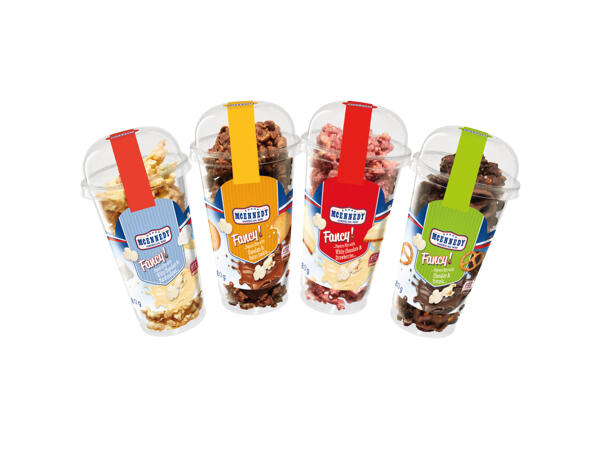 Popcorn med chokladöverdrag