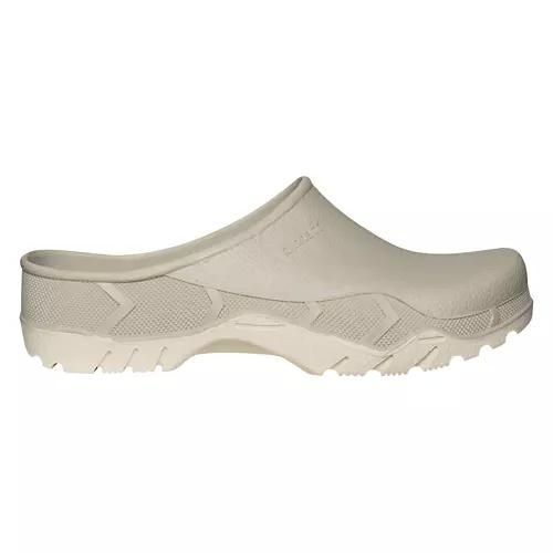 Ladies Garden Clogs - Beige, 7/8