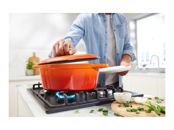 Ernesto 4L Cast Iron Casserole Dish