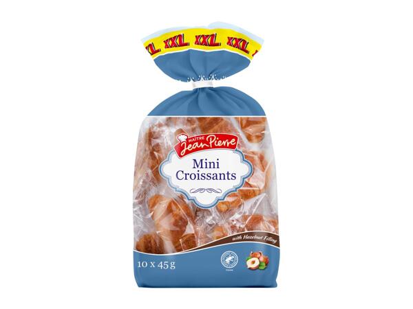 Maitre Jean-Pierre XXL Mini Croissants with Hazelnut Filling