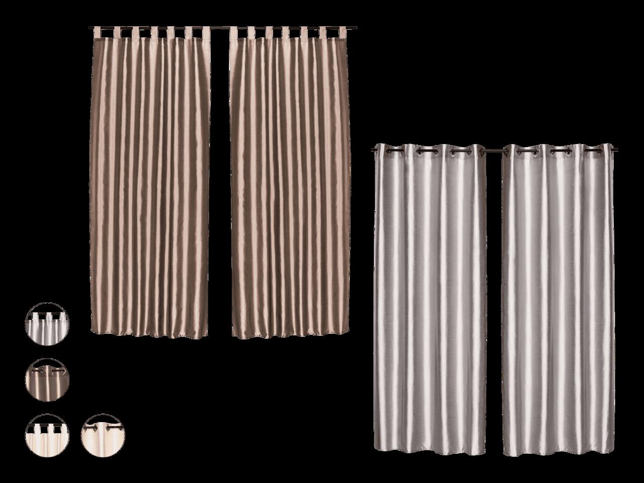 Rideaux, lot de 2