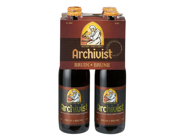 Bière d'abbaye brune