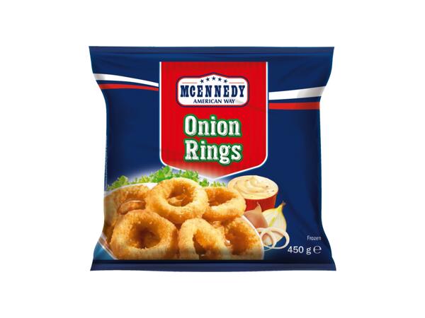 Battered onion rings