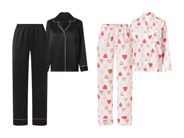 Pyjama en satin, 2 pièces