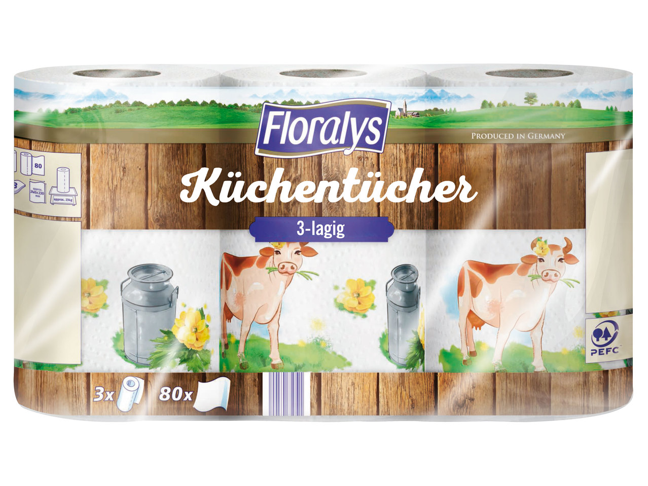 FLORALYS Küchentücher