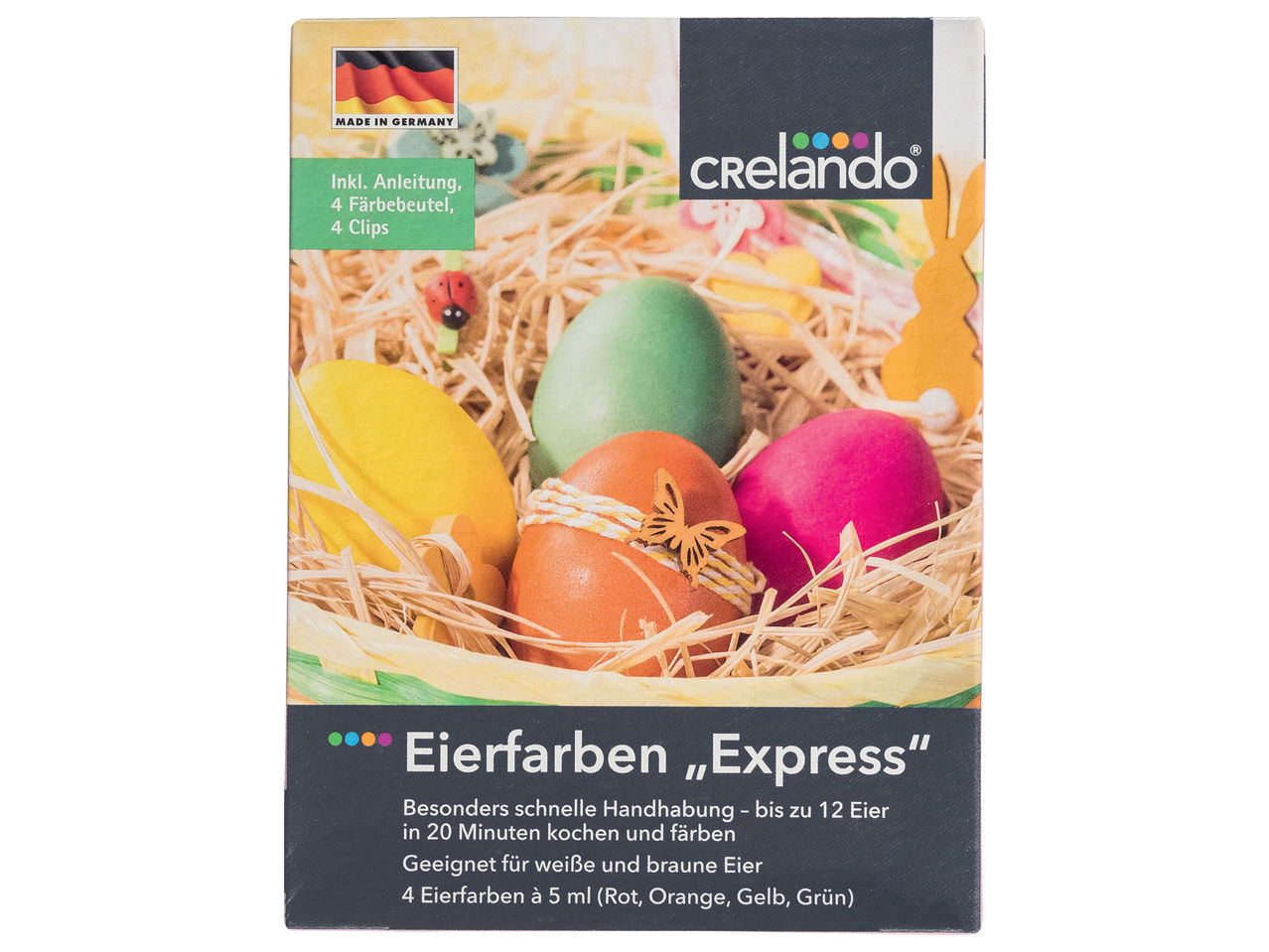 CRELANDO(R) Æggefarver
