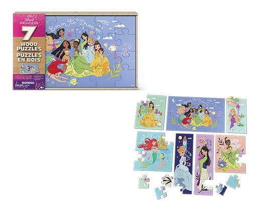 Spin Master 7 pc Wooden Puzzle