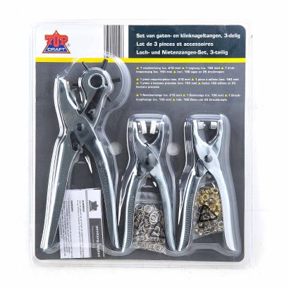 Lot de 3 pinces et accessoires