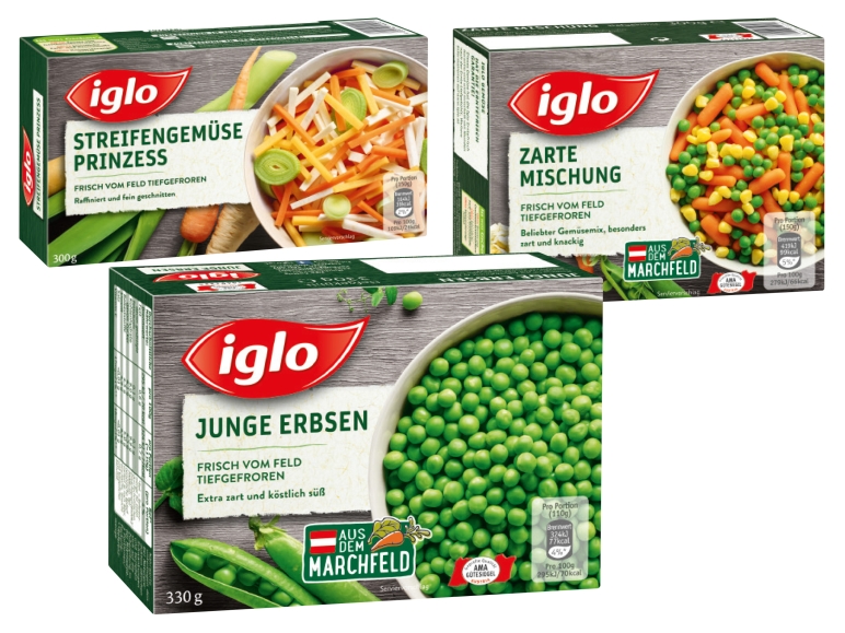 IGLO Gemüse Ernte Frisch