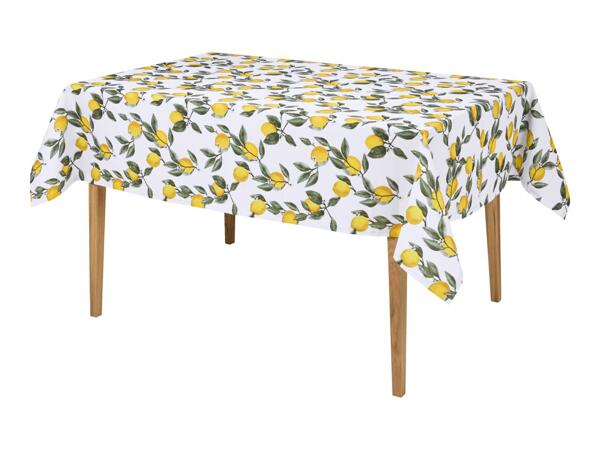 Tablecloth With Lemon Pattern