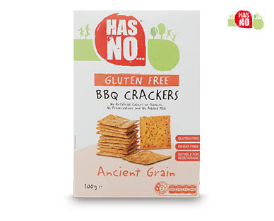 Gluten Free BBQ Crackers 100g