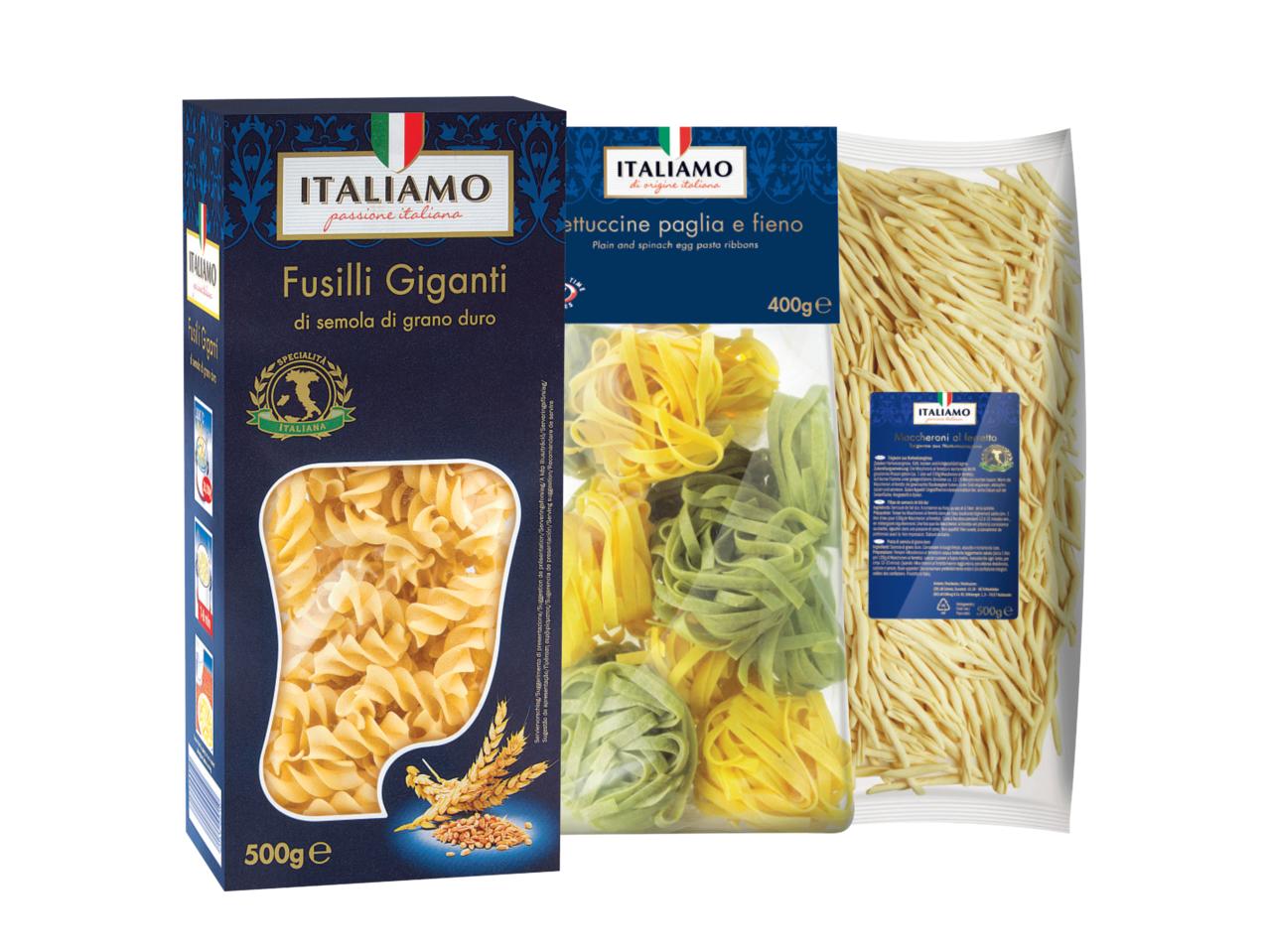 ITALIAMO Fusilli Giganti/ Fettuccine Paglia e Fieno