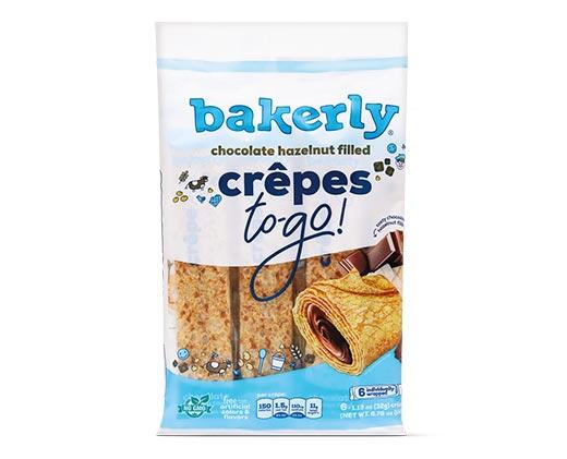 Bakerly 
 Chocolate Hazelnut Filled Crepes